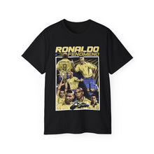 Load image into Gallery viewer, Retro Ronaldo Fenomeno Bootleg Football Vintage 90s Graphic T-Shirt Brazil Baller GOAT Sports Classic T-shirt