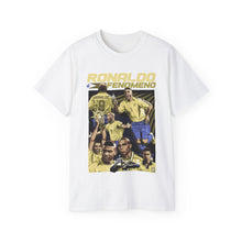 Load image into Gallery viewer, Retro Ronaldo Fenomeno Bootleg Football Vintage 90s Graphic T-Shirt Brazil Baller GOAT Sports Classic T-shirt