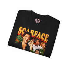 Load image into Gallery viewer, Scarface Vintage 90s Graphic T-Shirt Tony Montana Classic Bootleg USA Classic Great Gift for Retro Crime Movie Lovers