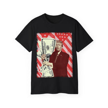 Load image into Gallery viewer, Trump Money T-Shirt, President Trump 2024, Trump Guilty Shirt, Never Surrender, Donald Trump T- Shirt, Unisex Kids Adult Top Gift Vintage