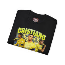 Load image into Gallery viewer, Retro Ronaldo Bootleg Football Vintage 90s Graphic T-Shirt Al Nassr Baller GOAT Saudi Sports Classic T-shirt