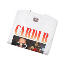 Load image into Gallery viewer, Cardi B T Shirt, Cardi B Tour Fan Shirt, 90s Retro Vintage Rap Hip Hop Unisex T-Shirt Bootleg Retro Hip Hop Gift for Her Him,