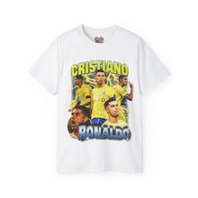 Load image into Gallery viewer, Retro Ronaldo Bootleg Football Vintage 90s Graphic T-Shirt Al Nassr Baller GOAT Saudi Sports Classic T-shirt
