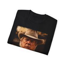 Load image into Gallery viewer, Trump Cowboy T-Shirt, President Trump 2024, Trump Guilty Shirt, Never Surrender, Donald Trump T- Shirt Unisex Adult Top Gift Vintage Cowboy
