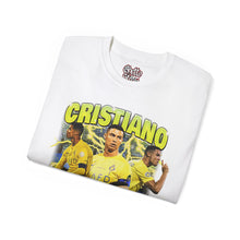 Load image into Gallery viewer, Retro Ronaldo Bootleg Football Vintage 90s Graphic T-Shirt Al Nassr Baller GOAT Saudi Sports Classic T-shirt
