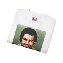 Load image into Gallery viewer, Escobar Mugshot Retro Pablo Escobar Bootleg Vintage Colombia Medellin Y2K Tee, Plata o Plomo Gift for Her Him T-shirt
