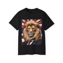 Load image into Gallery viewer, Trump Lion T-Shirt, President 2024, Trump Guilty Shirt, Never Surrender, Lion President Donald Trump T- Shirt Unisex Adult Top Gift Vintage
