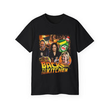 Load image into Gallery viewer, Back to the kitchen, Retro Bootleg Tee, Vintage Graphic Shirt, kamala Gift, Top, Unisex Tshirt, Movie Lover Gift, clinton shirt
