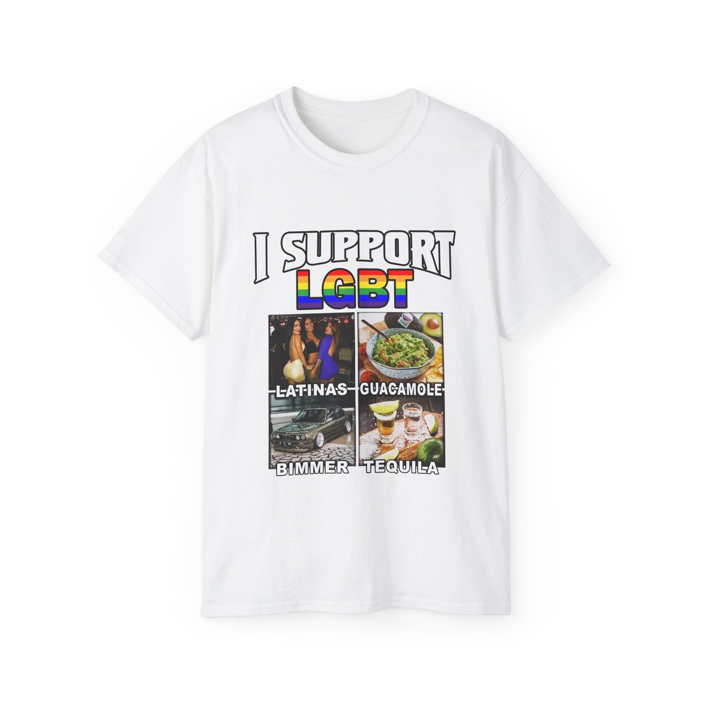 Ofc I Support LGBT, Funny Meme Shirt, Ironic Shirt, Funny Tee, Joke Gift, Oddly Specific, Unhinged Shirt,