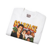Load image into Gallery viewer, Scarface Vintage 90s Graphic T-Shirt Tony Montana Classic Bootleg USA Classic Great Gift for Retro Crime Movie Lovers
