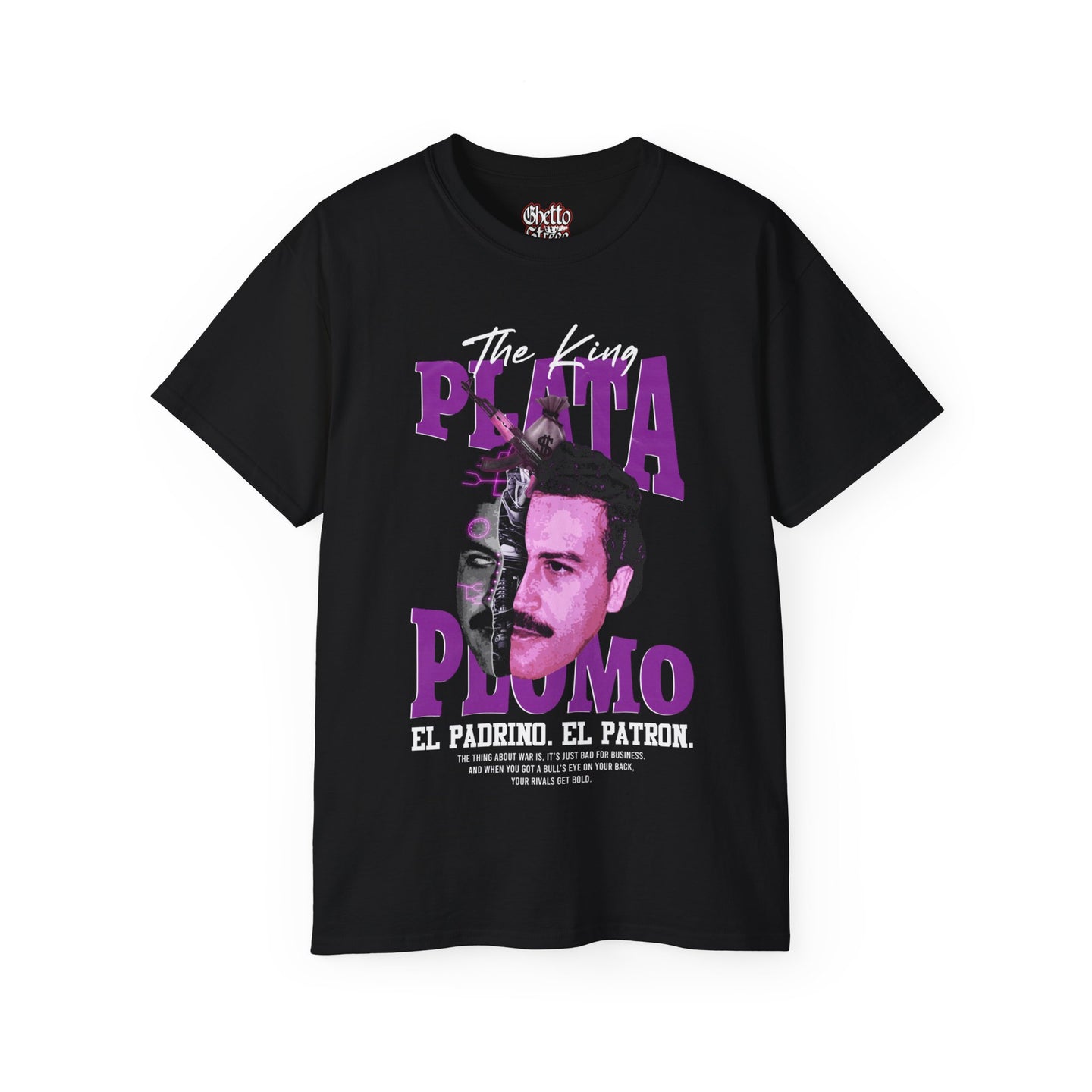 Plata o Plomo Retro Pablo Escobar Bootleg Vintage Colombia Medellin Y2K Tee Gift for Her Him T-shirt