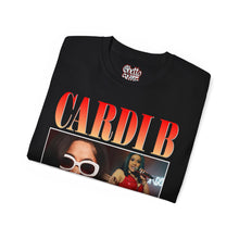 Load image into Gallery viewer, Cardi B T Shirt, Cardi B Tour Fan Shirt, 90s Retro Vintage Rap Hip Hop Unisex T-Shirt Bootleg Retro Hip Hop Gift for Her Him,
