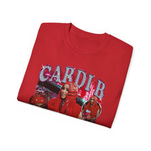 Load image into Gallery viewer, Cardi B T Shirt, Vintage T-Shirt, Rapper Homage Graphic Unisex T-Shirt, Cardi B Retro 90&#39;s Fans Gift for Rapper Fan Tee, Vintage Bootleg
