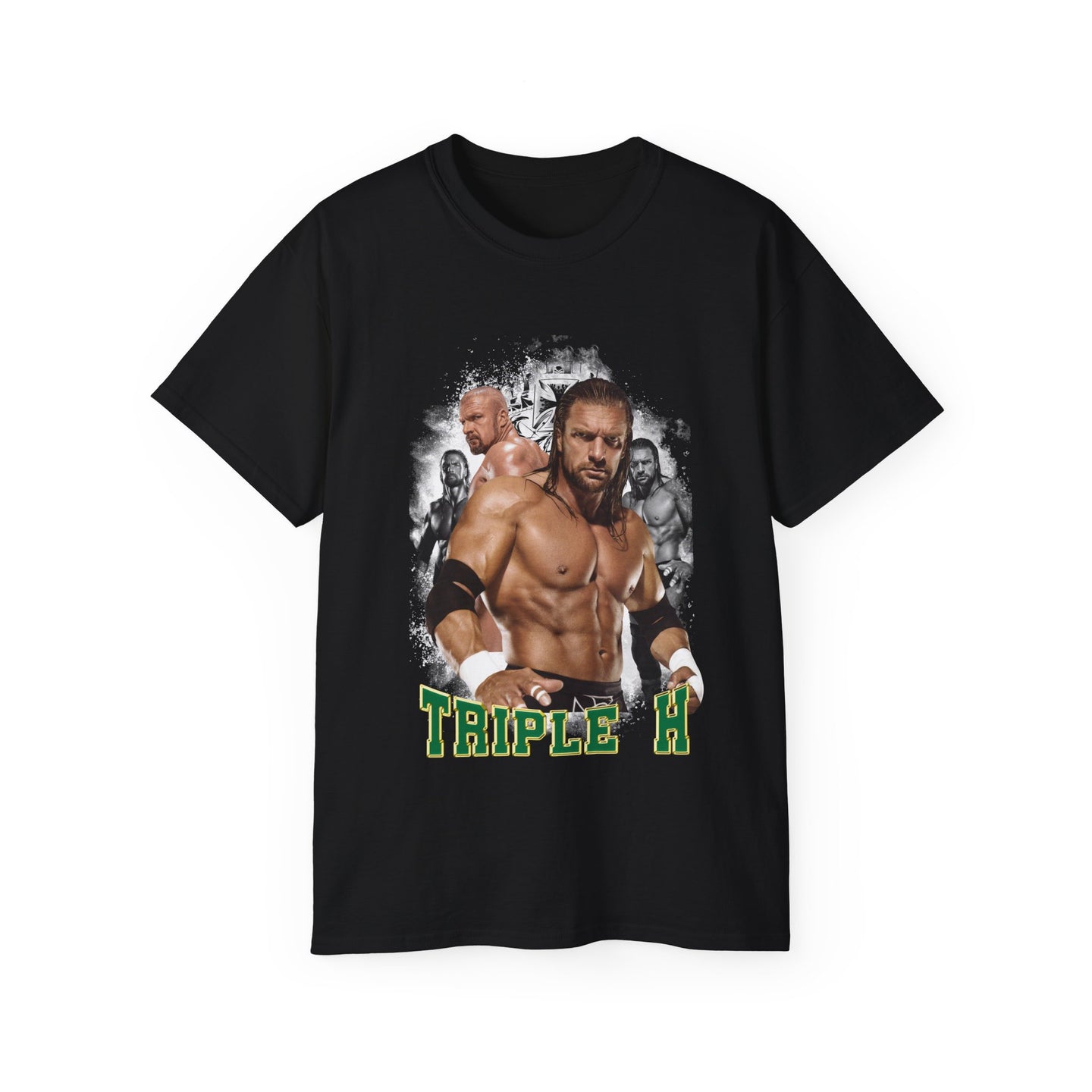 Triple H Vintage 90s Graphic TShirt, Wrestling Tee, American Professional Wrestler Graphic Tees For Women and Man Unisex T-Shirt