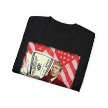 Load image into Gallery viewer, Trump Money T-Shirt, President Trump 2024, Trump Guilty Shirt, Never Surrender, Donald Trump T- Shirt, Unisex Kids Adult Top Gift Vintage
